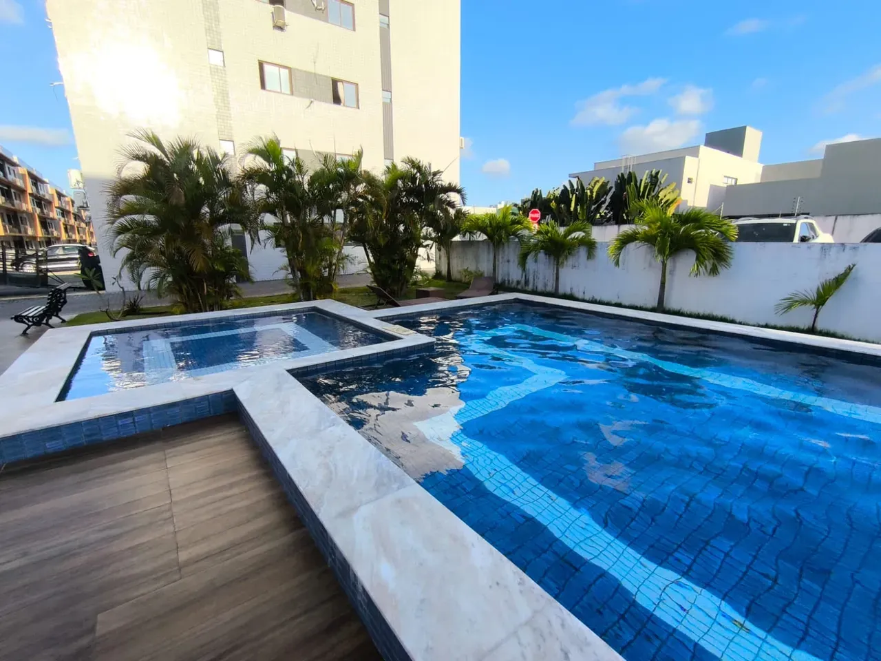 Furnished apartment, 57 m², with a grill on the balcony — photo 14