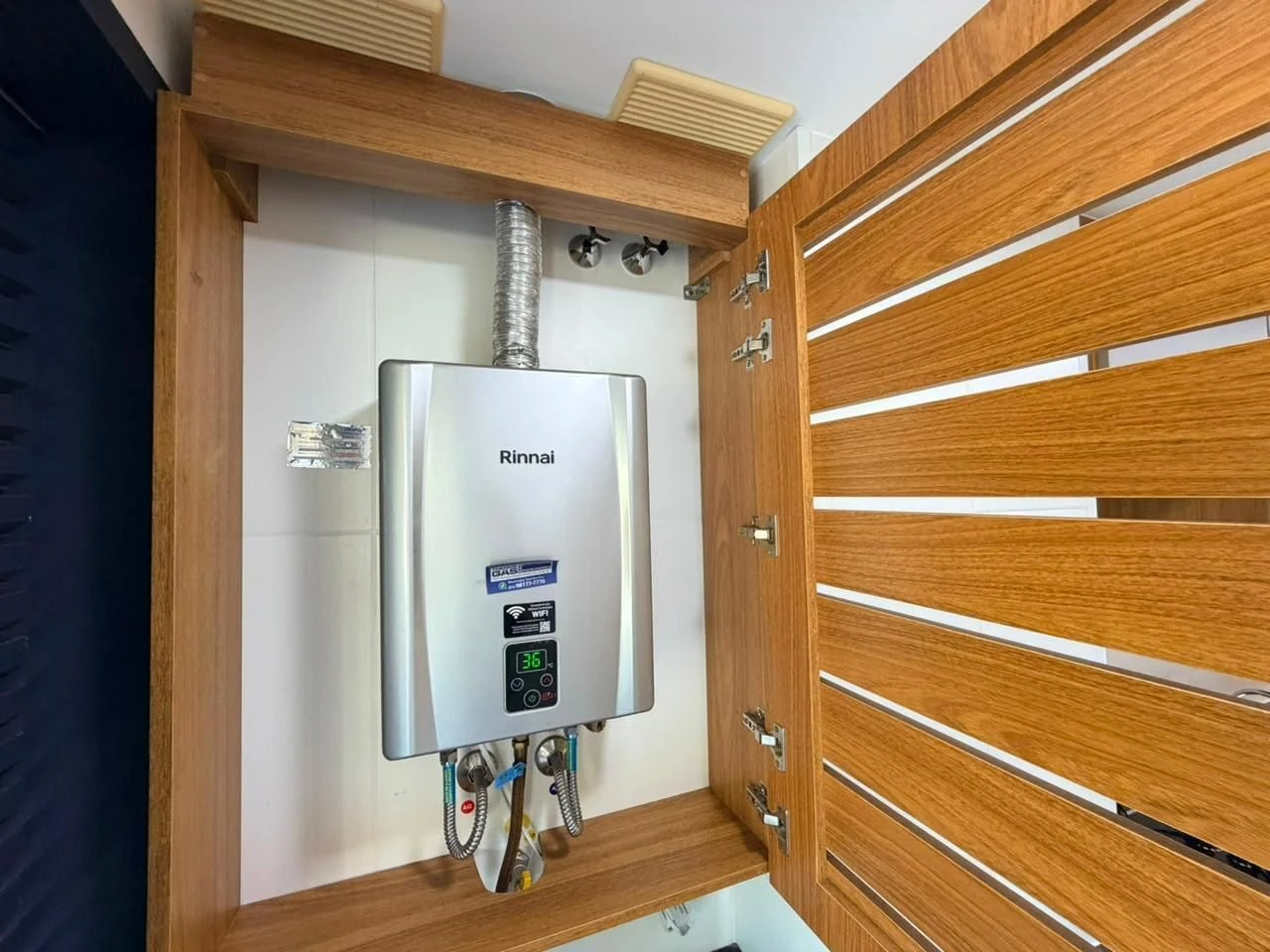 Apartamento com varanda e cozinha integrada a gás — photo 13