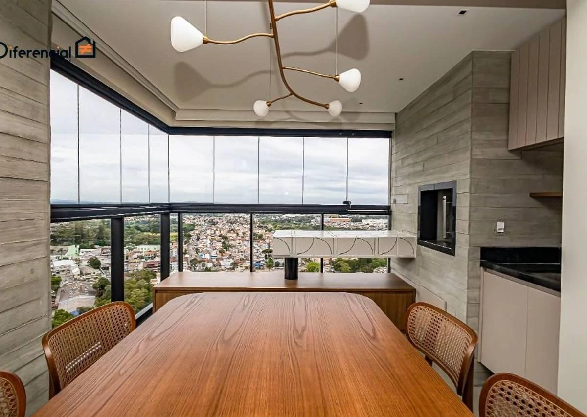 Furnished apartment, 93 m², with floor-to-ceiling windows — photo 11