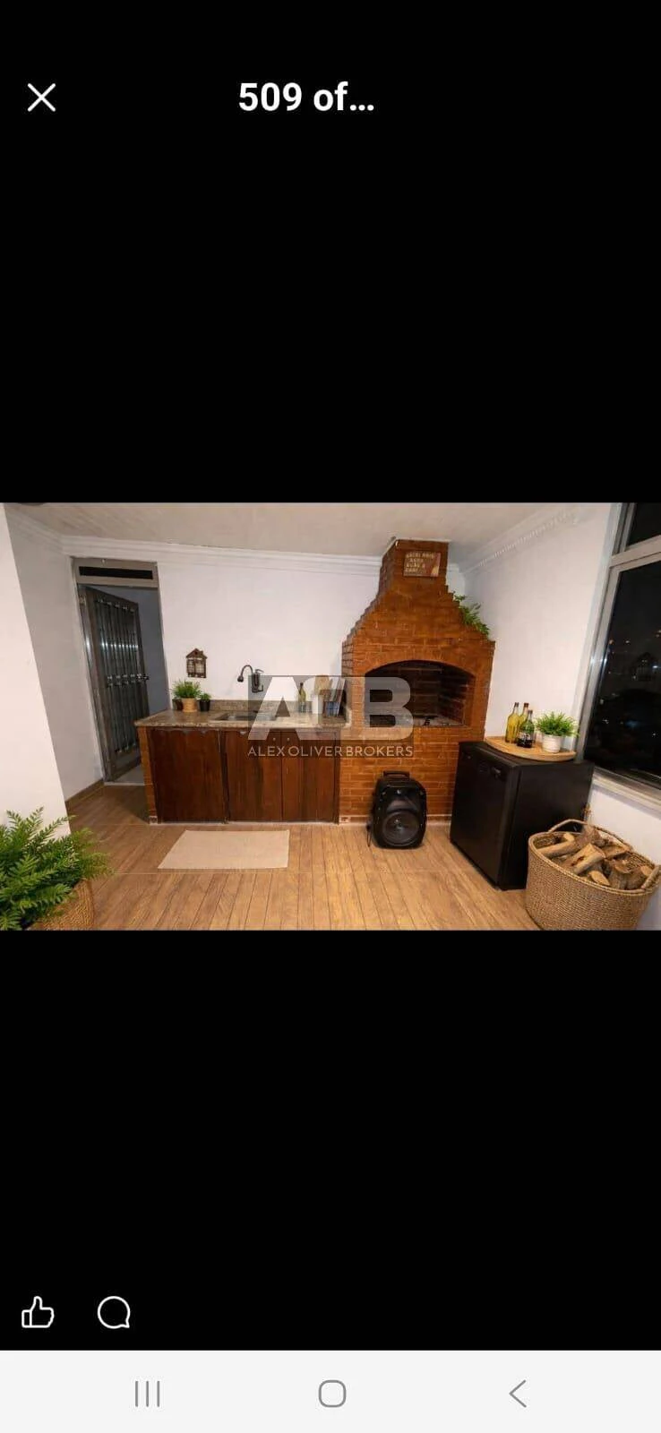 Furnished apartment, 130 m², with a grill on the balcony — photo 6
