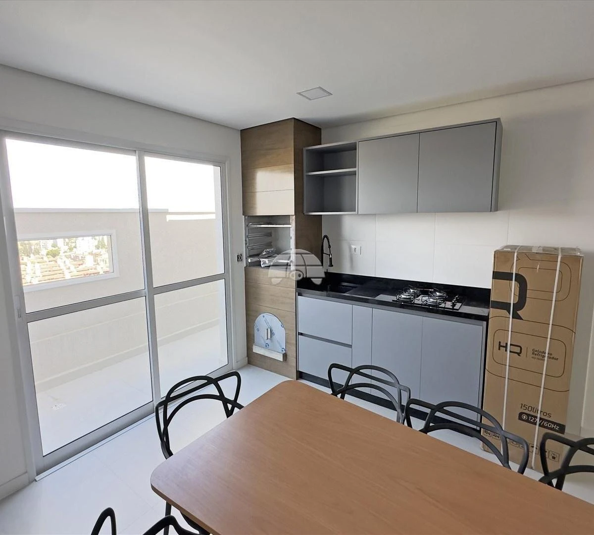 Studio de 44 m² com cozinha americana e 1 vaga — photo 8