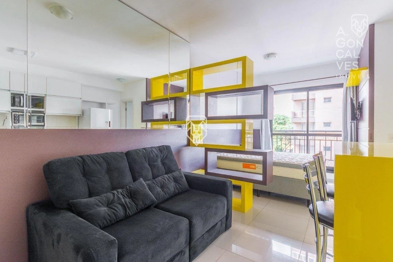 Apartamento mobiliado, 33 m², com varanda envidraçada — photo 8