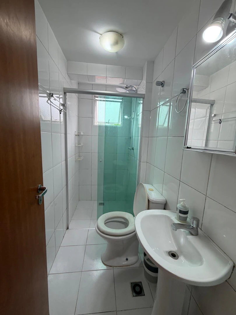 One-bedroom apartment with a washing machine in Curitiba — photo 4