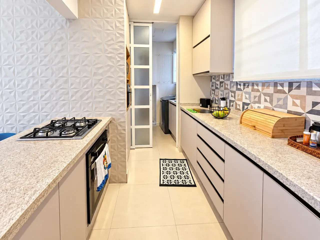 3-bedroom apartment with a home office