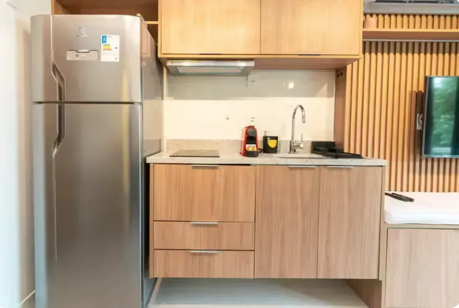 Apartamento mobiliado com cozinha integrada e varanda — photo 4
