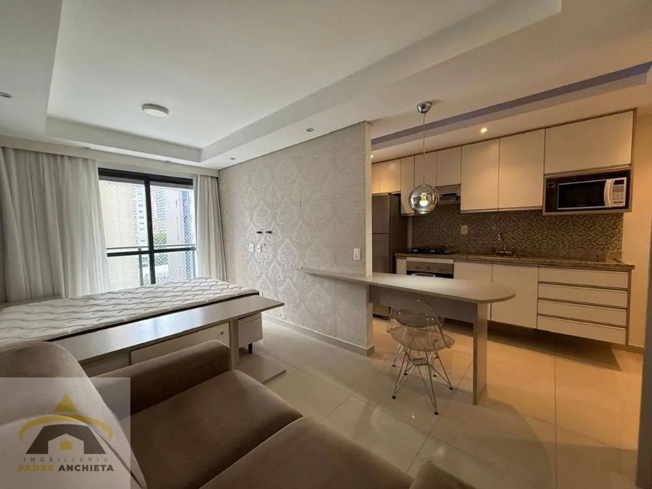 Estudio amueblado de 48 m² en el 15º piso con balcón — photo 21