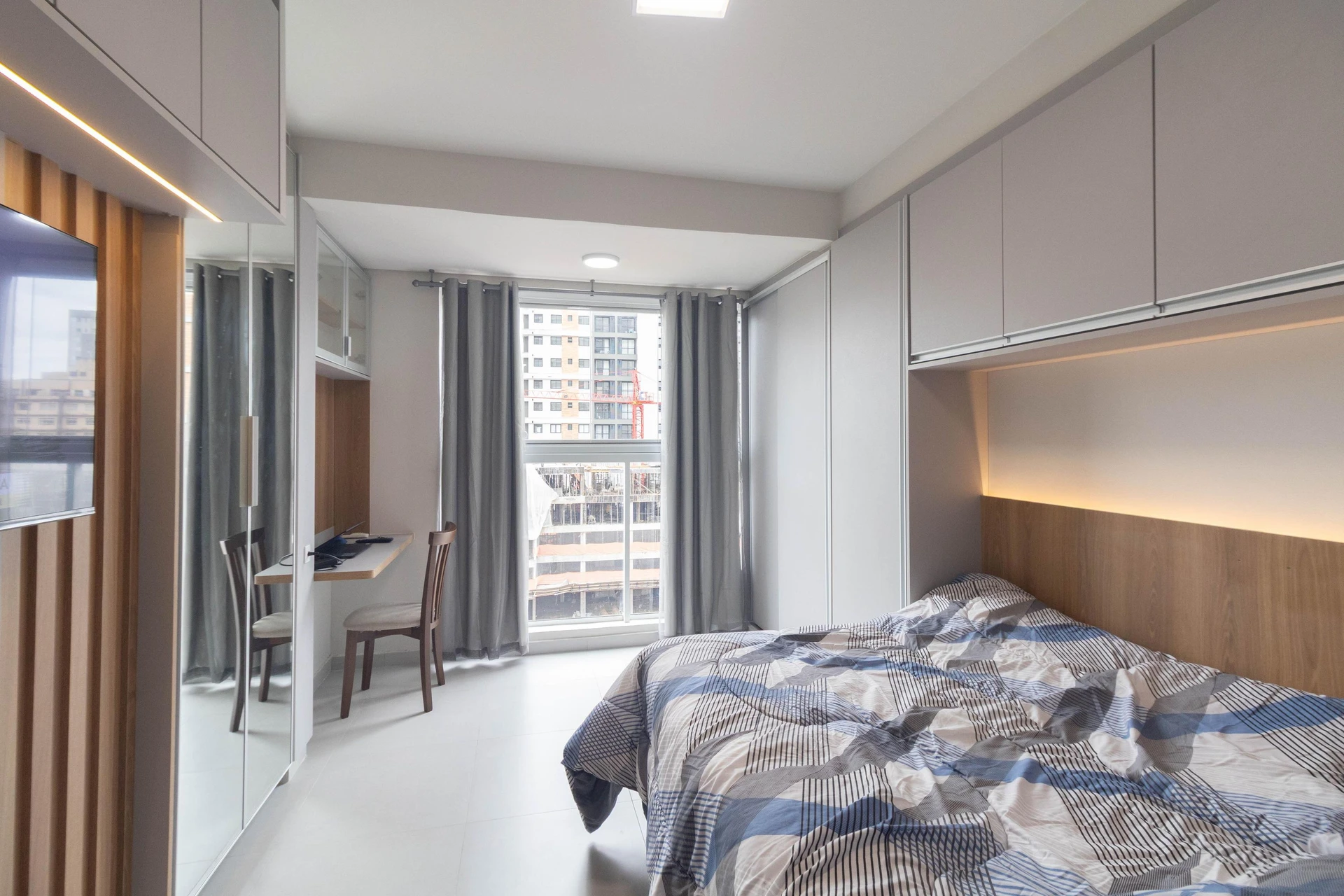 Студия 20 м² с рабочим местом и стиральной машиной — photo 3