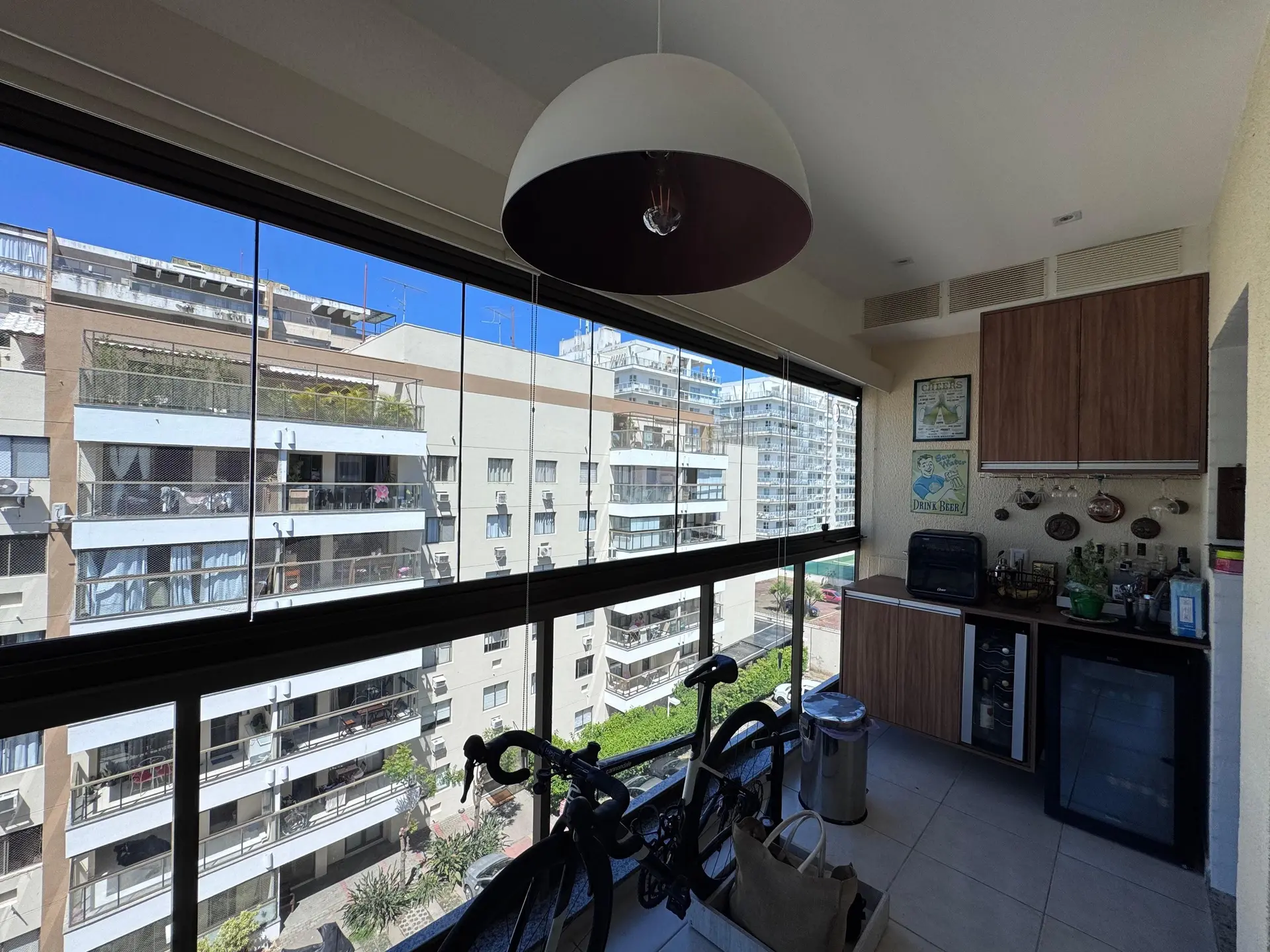 Apartamento mobiliado com 3 quartos e varanda e churrasqueira — photo 8