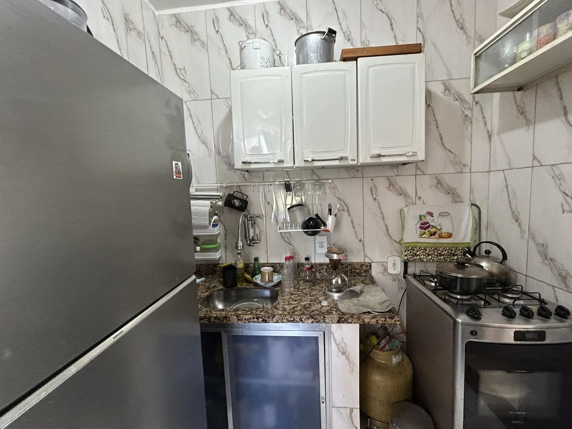 Mountain view in a 2-bedroom apartment, 44 m² — photo 16