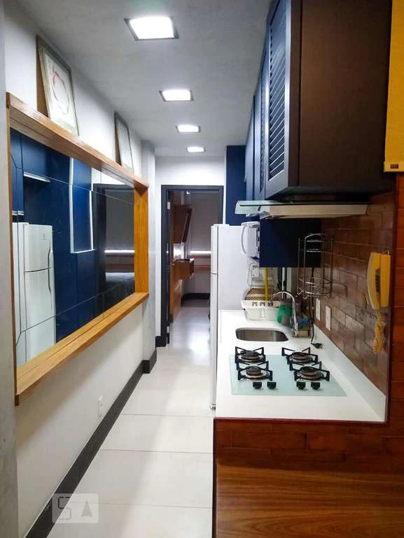Furnished 1-bedroom apartment with open kitchen — photo 15