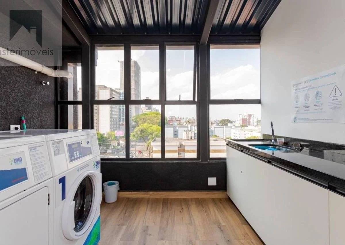 19 m² apartment with floor-to-ceiling windows and a dryer — photo 36