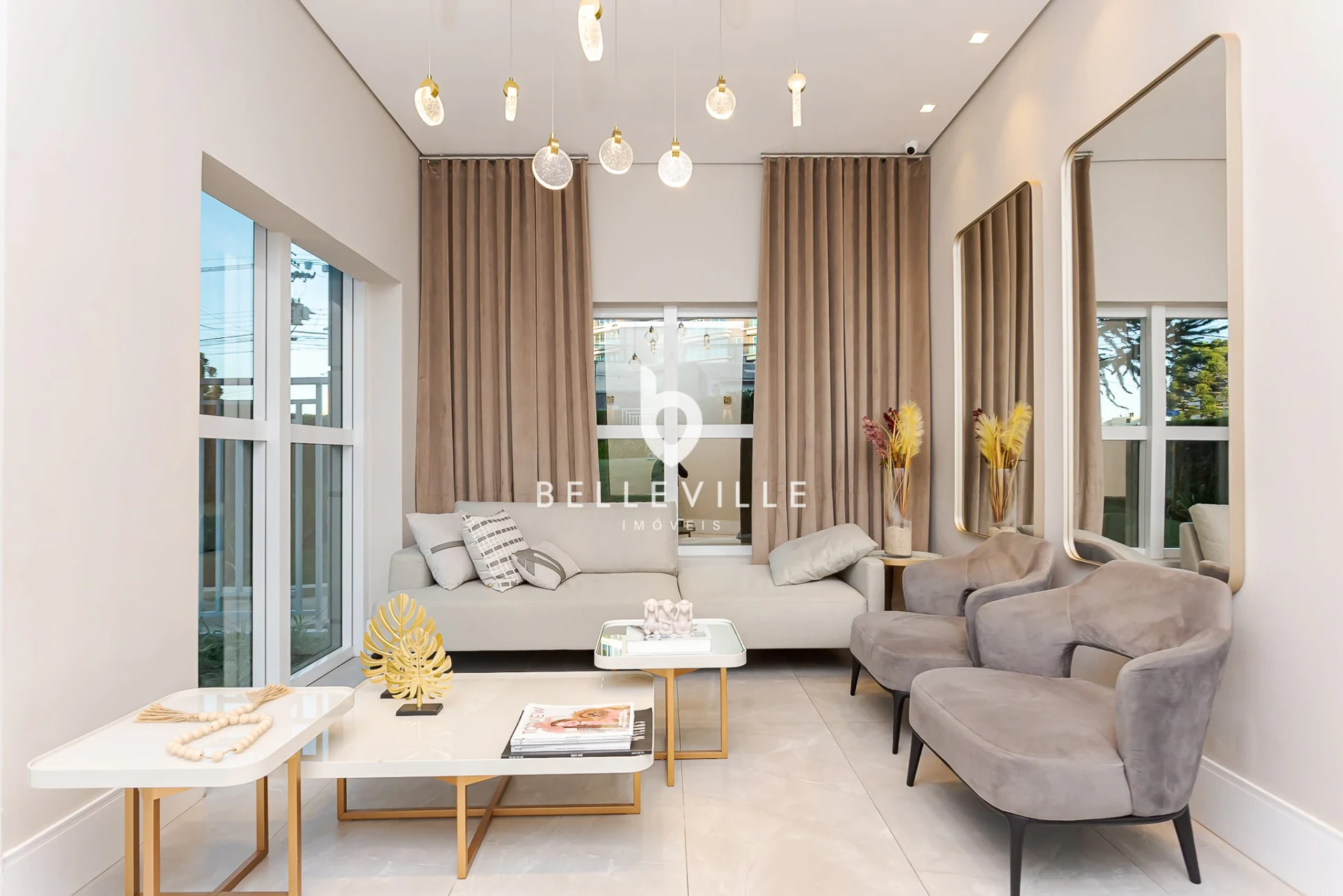 3-bedroom apartment in a building with a sauna