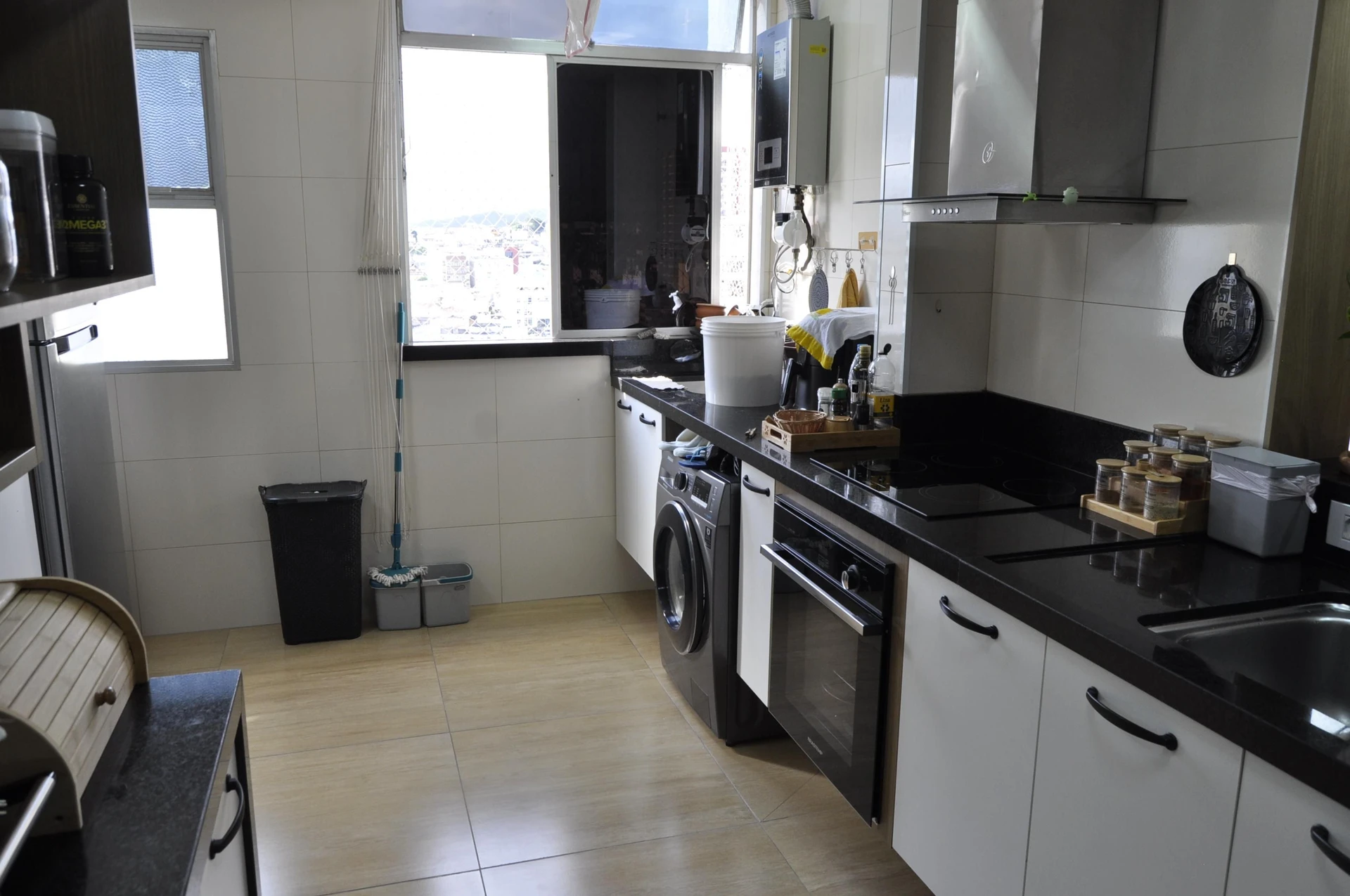 Furnished apartment, 79 m², with a washing machine — photo 9