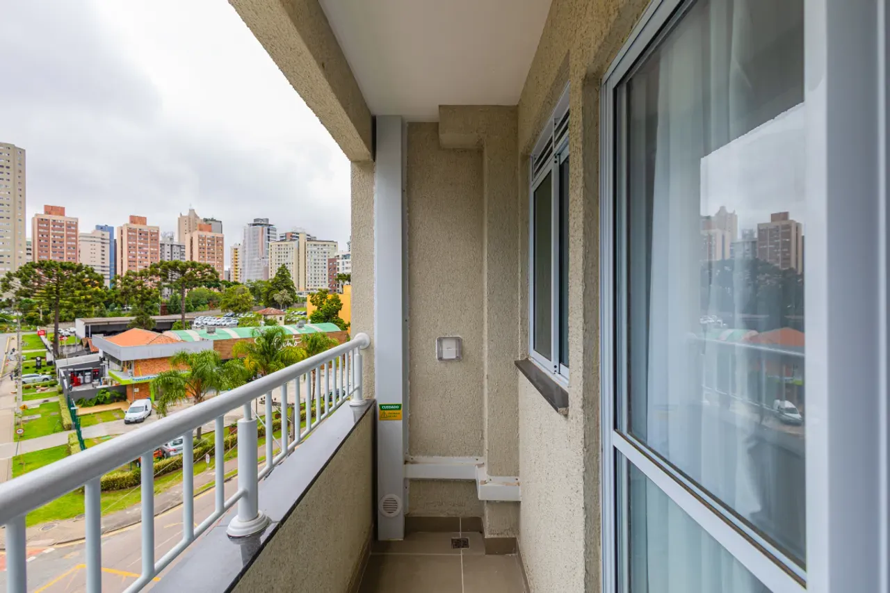 48 m² rental apartment with 2 bedrooms and city view — photo 6