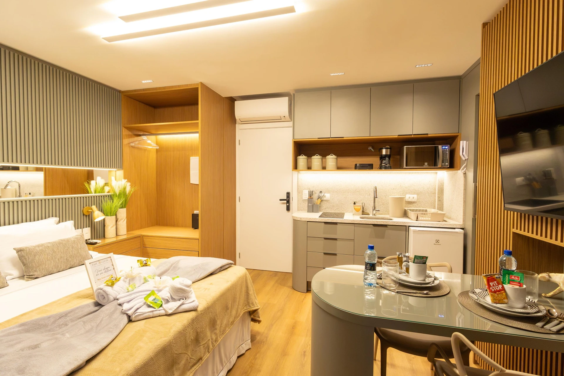 Studio mobiliado, 24 m², com máquina de lavar — photo 26