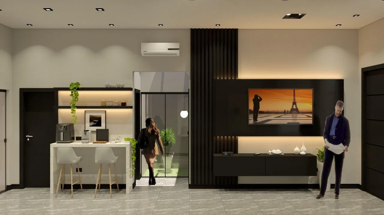 Rental house with 2 bedrooms and 48 m²