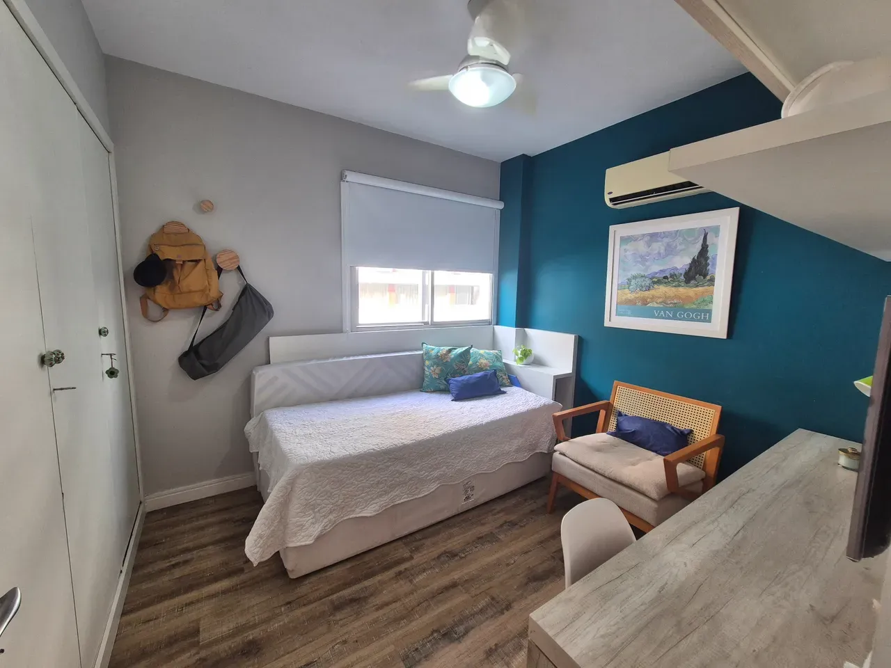 90 m² apartment with a home office and a washing machine — photo 7