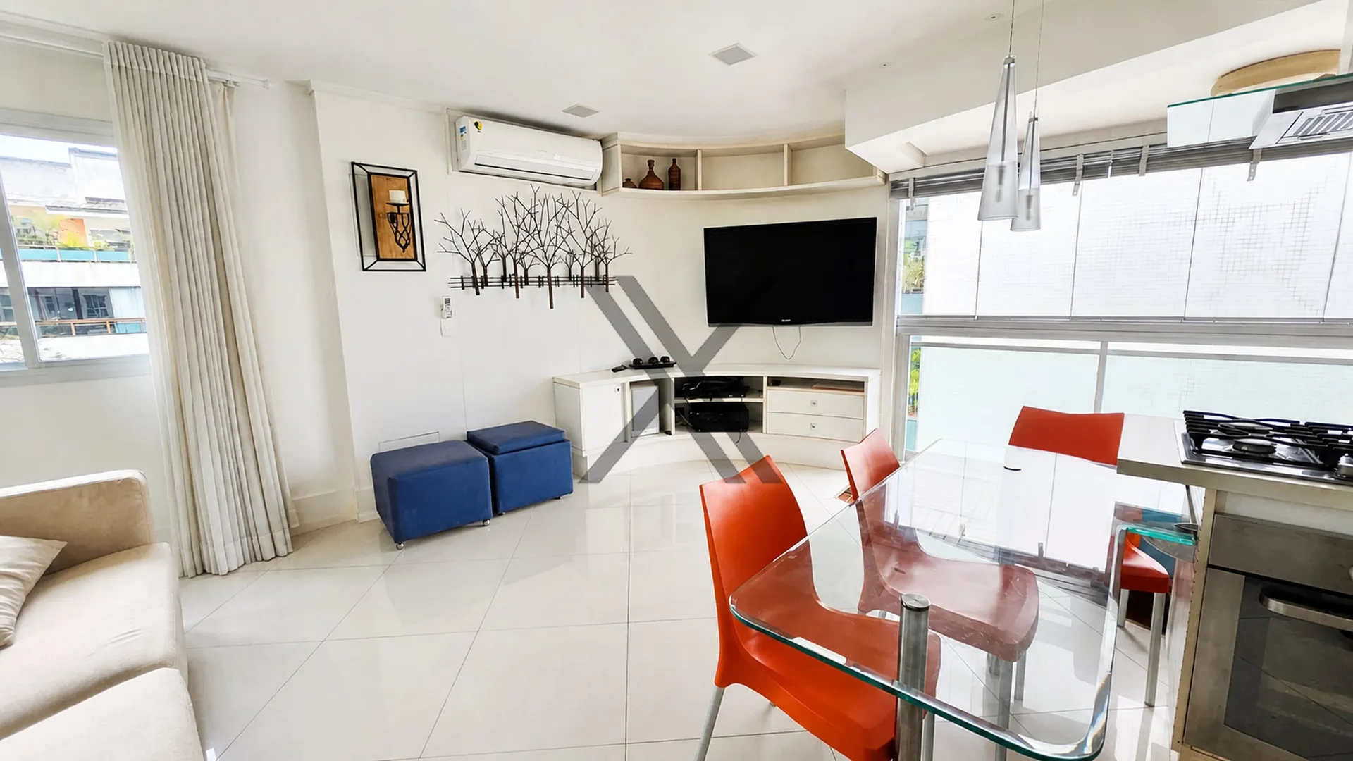 Furnished apartment, 67 m², with a washing machine — photo 10