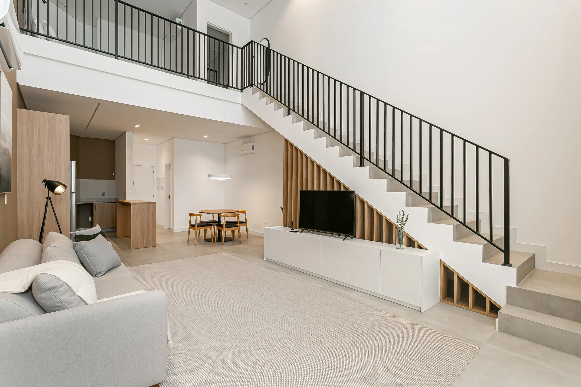 Furnished 81 m² loft with 1 bedroom and terrace — photo 13