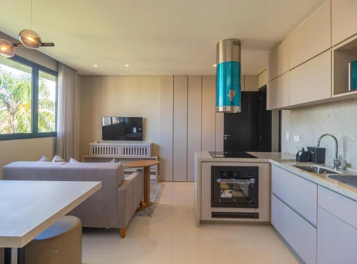 Apartamento de 1 dormitorio con cocina de concepto abierto — photo 5