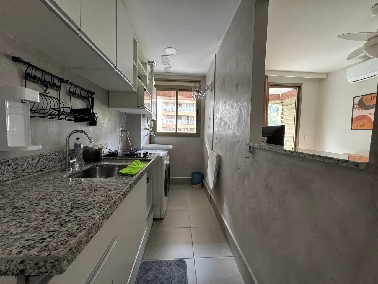 69 m² apartment with a mountain view and a home office — photo 25