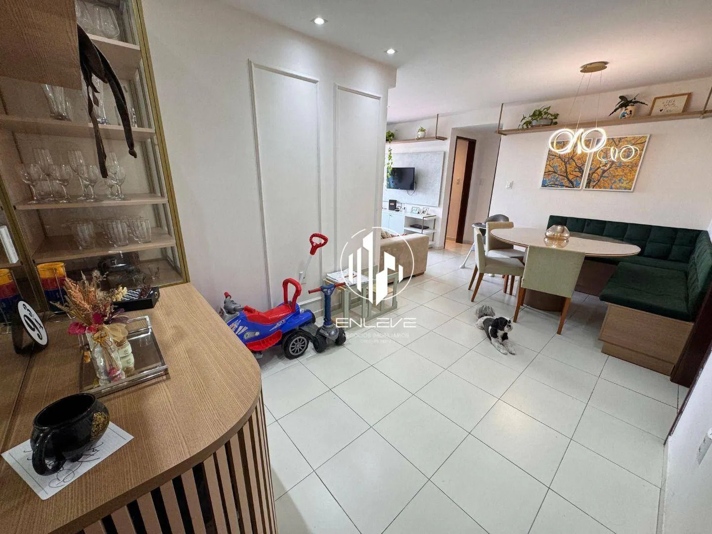 73 m² apartment with a water view and a washing machine — photo 13