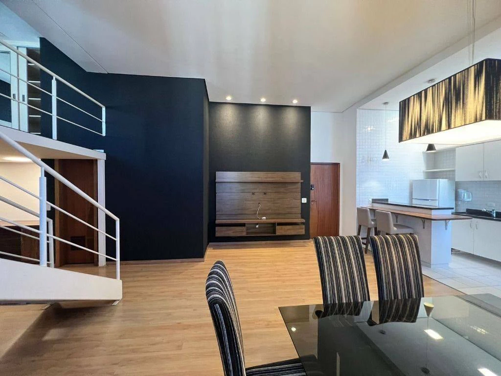 One-bedroom apartment with a private pool in Curitiba — photo 6