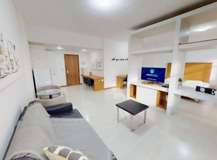 Furnished 30 m² apartment with 1 bedroom and no parking