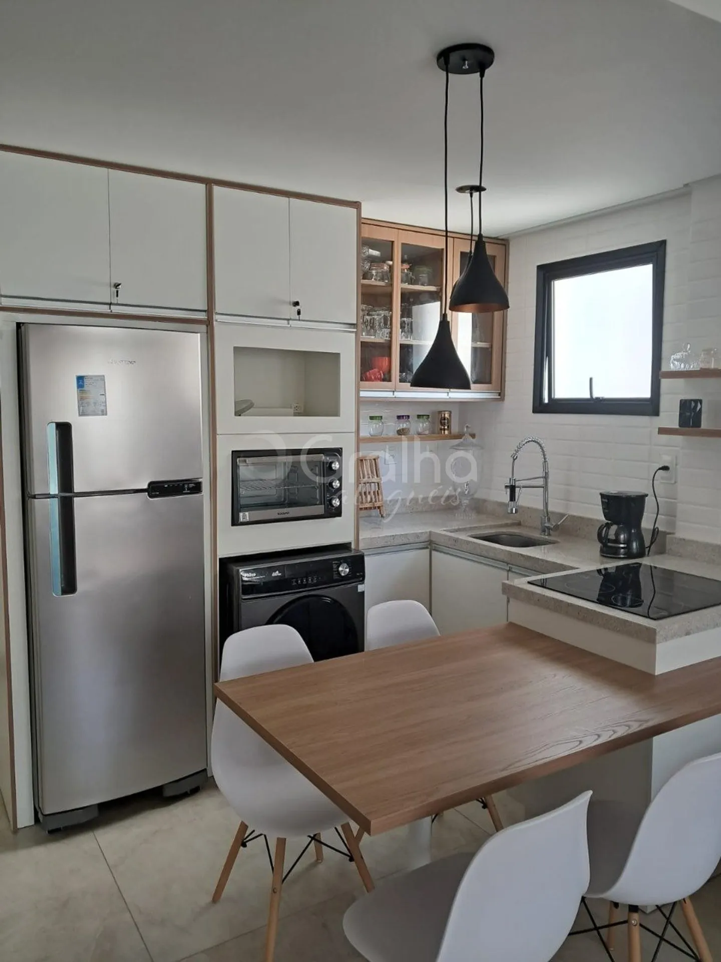 Меблированное студио 32 м² с кухней-американо — photo 2