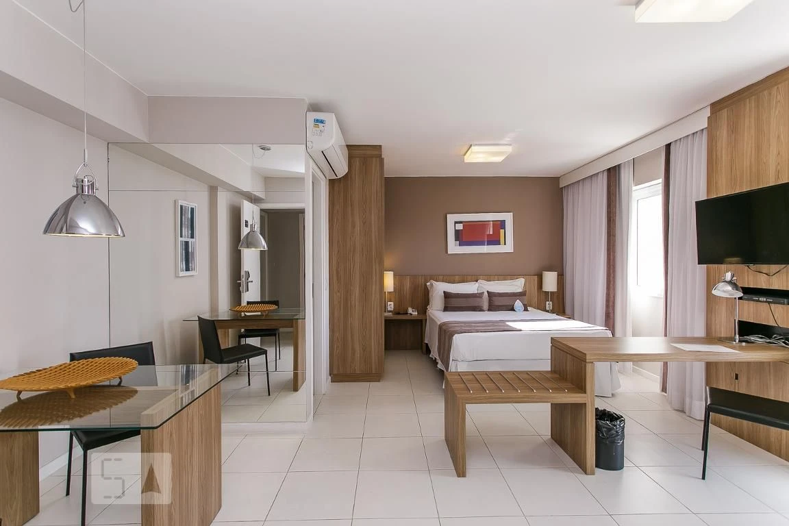Apartamento mobiliado com 1 quarto em suíte e 1 vaga — photo 8