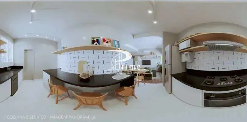 2-bedroom 70 m² apartment with an open-plan kitchen — photo 2