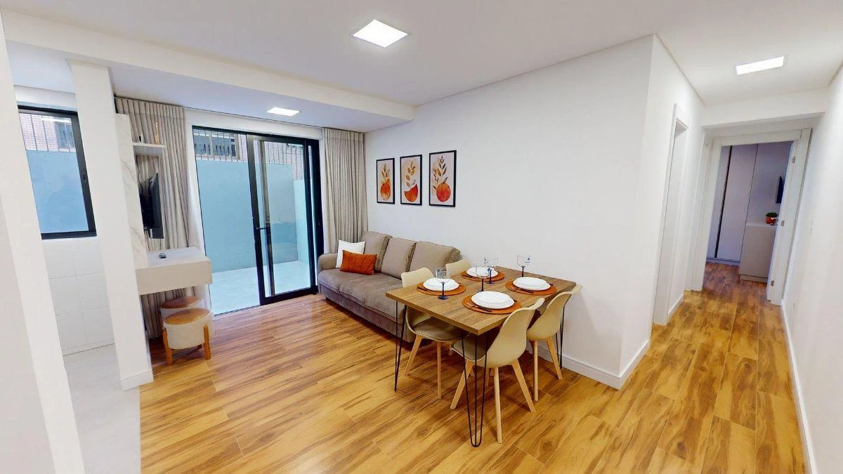 2 quartos e máquina de lavar: apartamento de 55 m² — photo 5