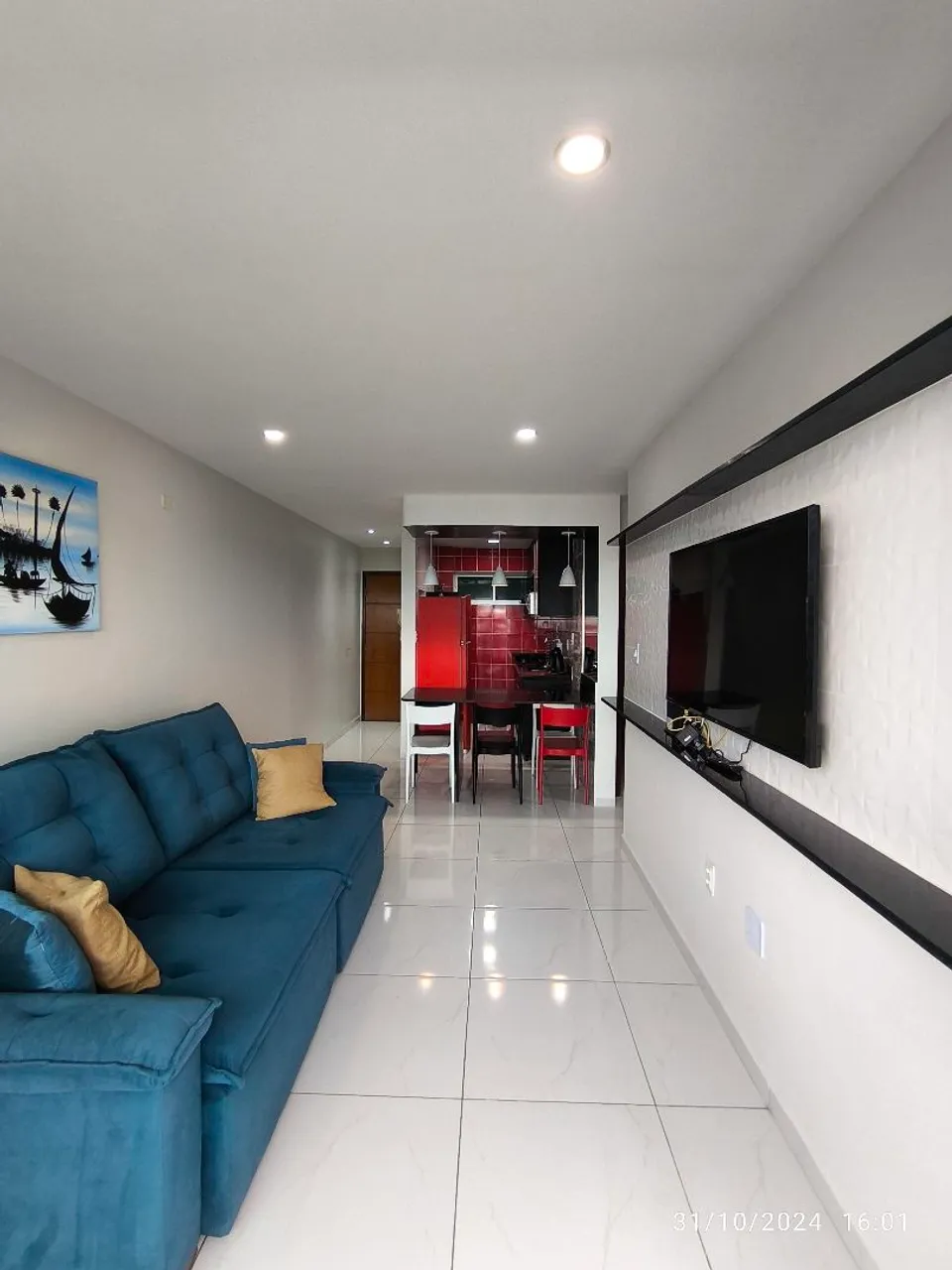 Apartamento mobiliado com 2 quartos e varanda fechada — photo 19