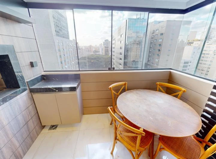 Apartamento mobiliado de 1 quarto com sacada no 15º andar — photo 6