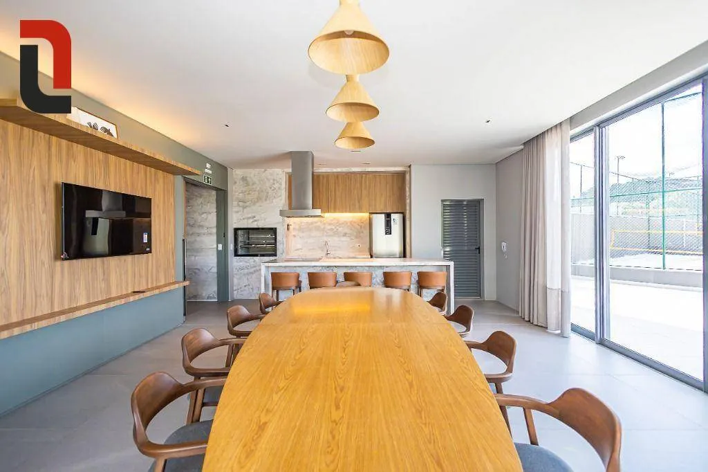 Estudio amueblado con 1 dormitorio y balcón con parrilla — photo 41