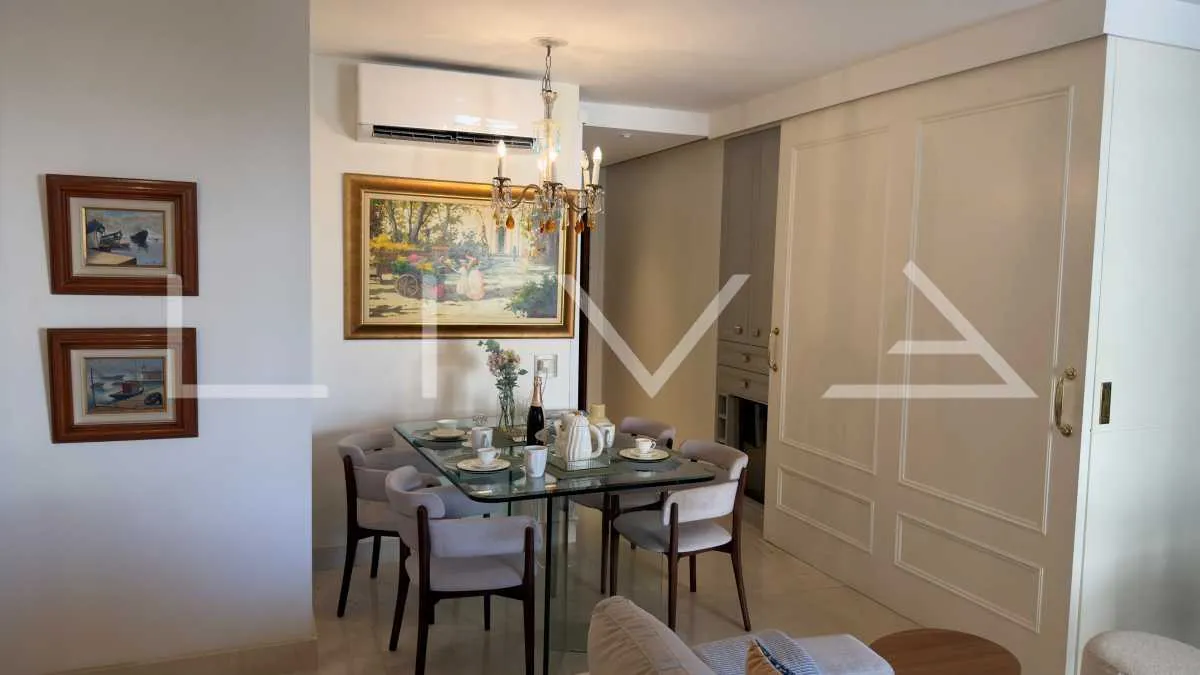 Furnished apartment, 80 m², with a washing machine — photo 10