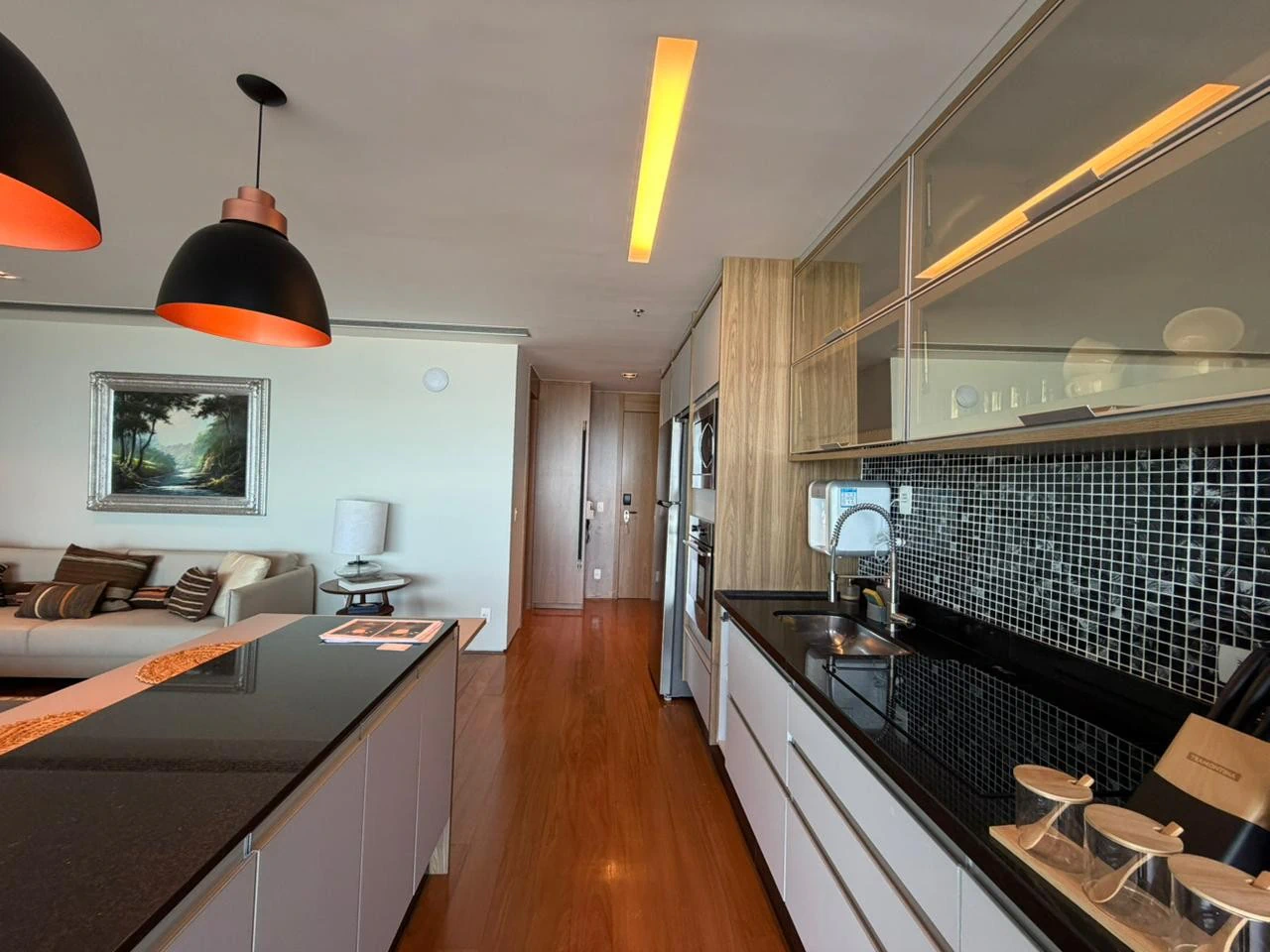 Furnished apartment with balcony and private BBQ area — photo 7