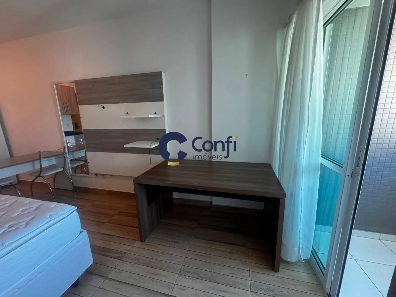 Furnished studio 37 m² with 1 bedroom and glass balcony on 9th — photo 15