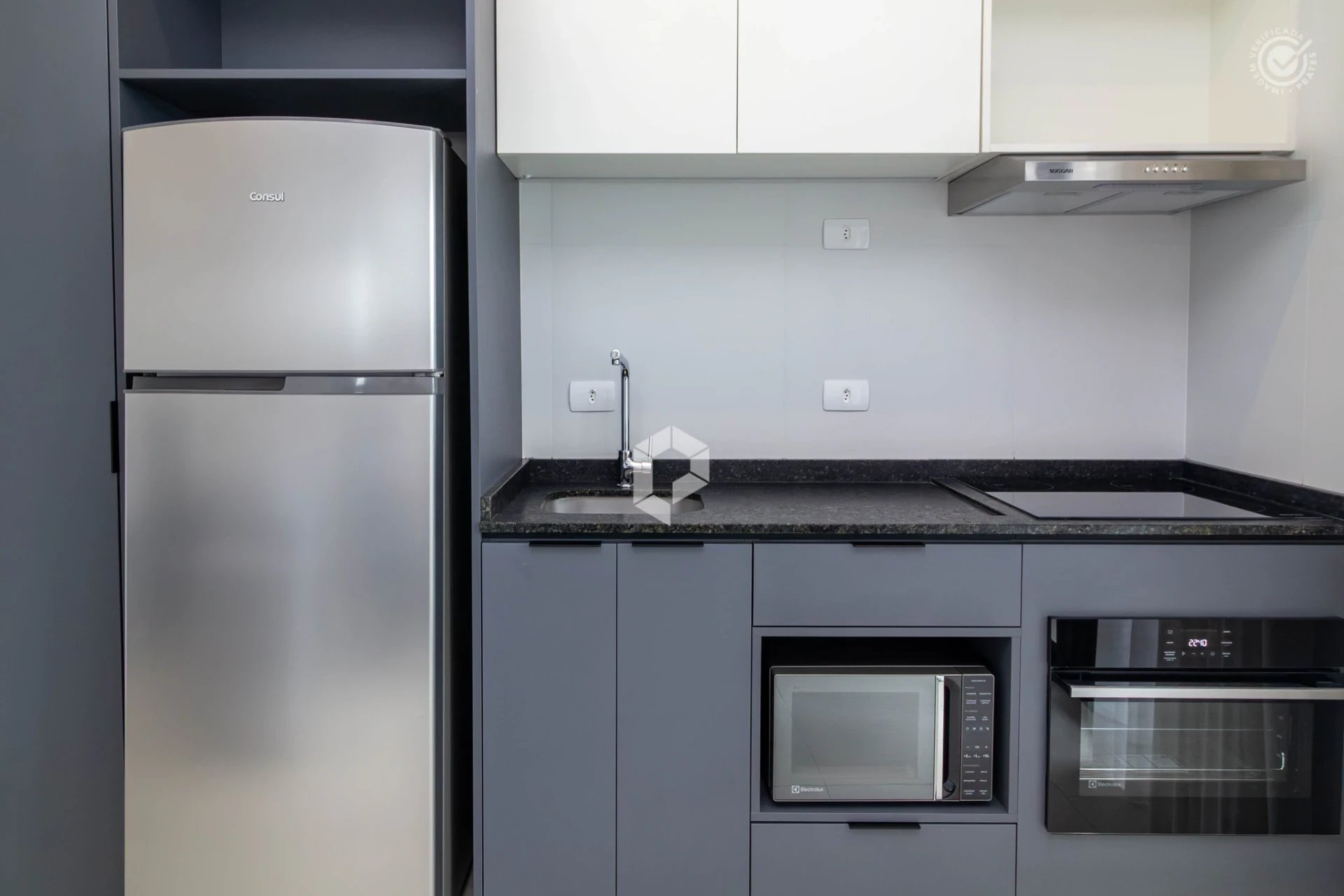 Home office in a 2-bedroom apartment, 48 m²