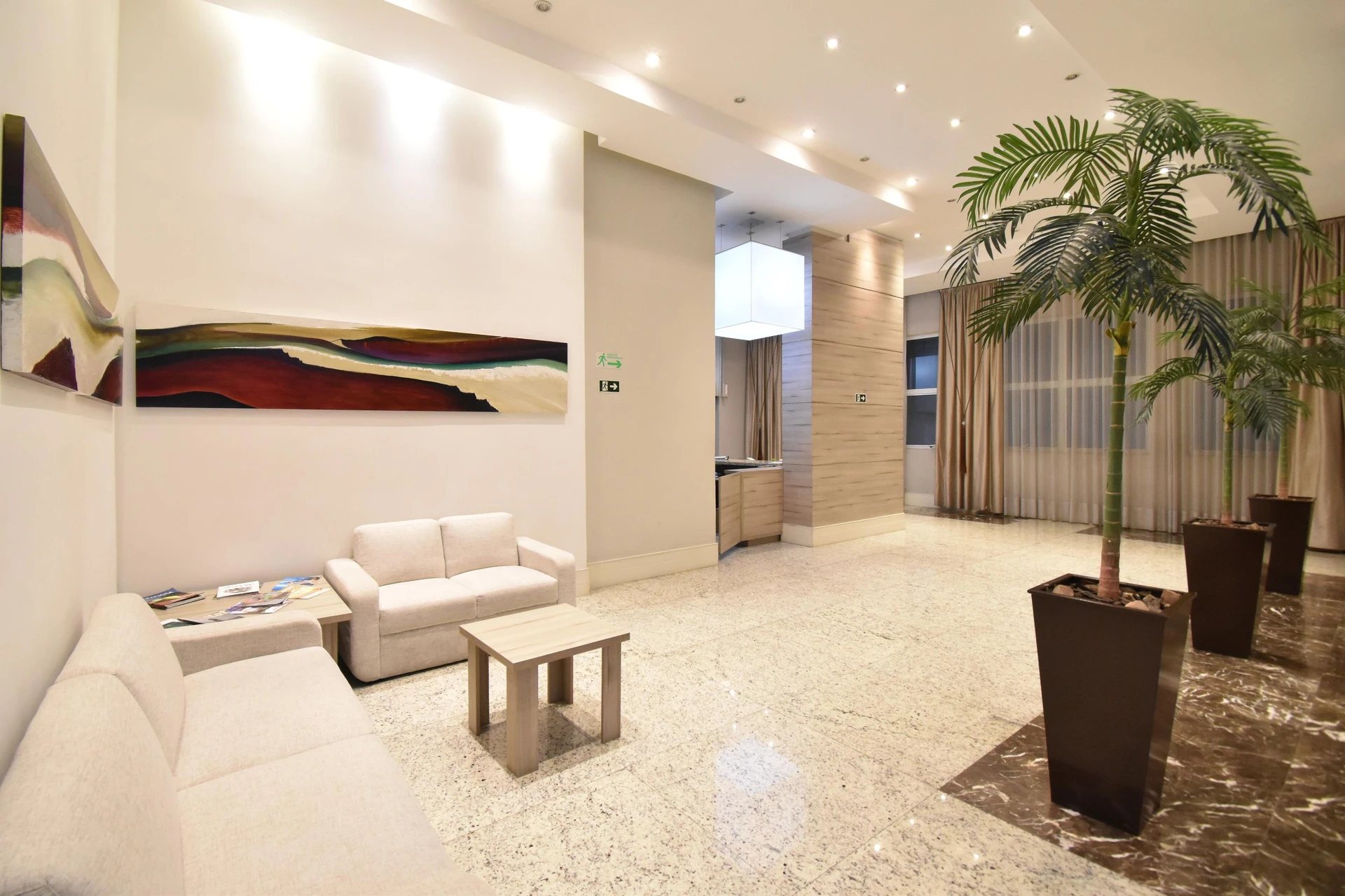 Furnished apartment, 52 m², with a washing machine — photo 57