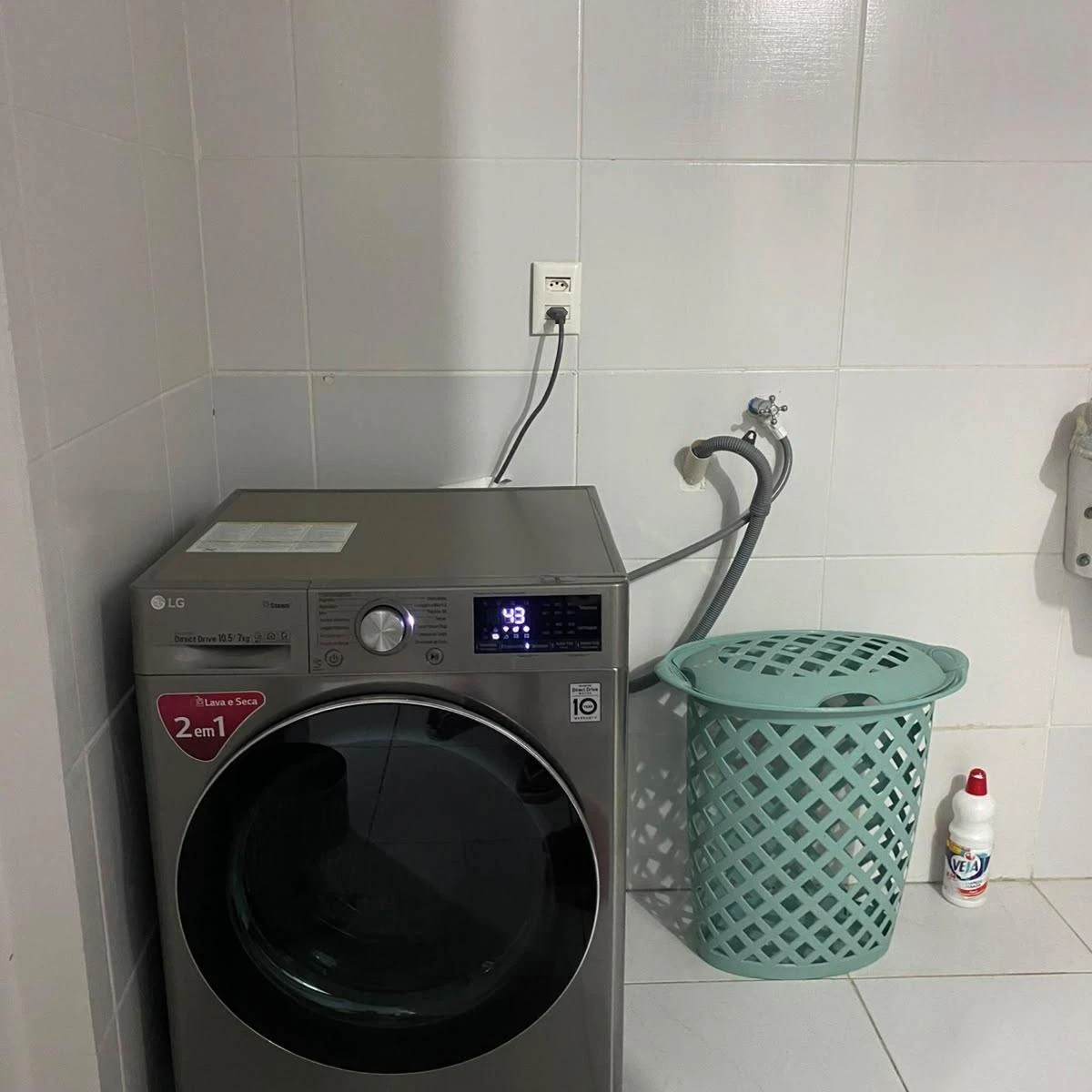 Furnished apartment, 89 m², with a dryer — photo 7