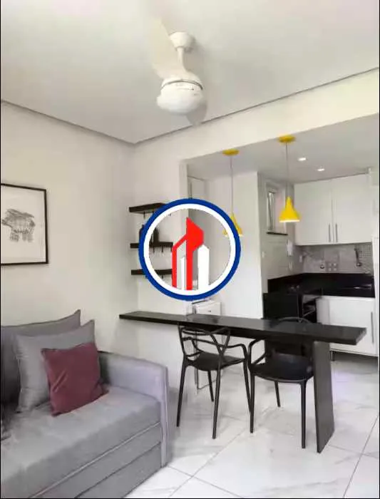 Home office in a one-bedroom apartment, 38 m² — photo 16