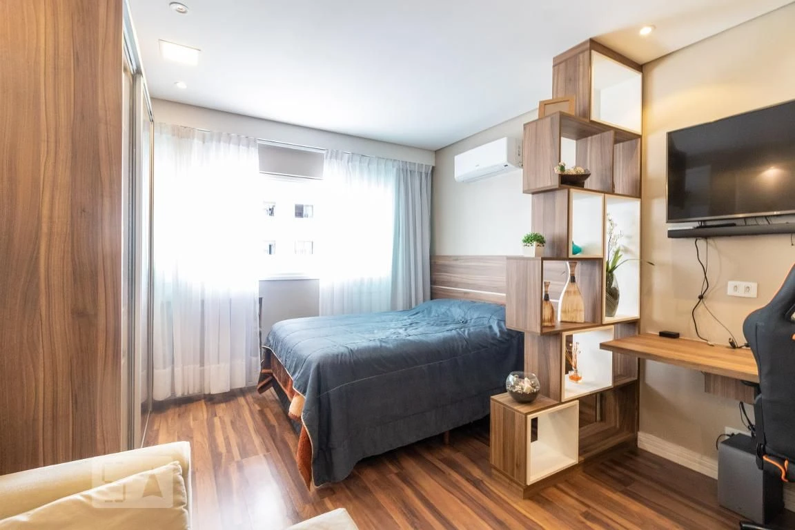 Monoambiente amueblado, 33 m², con espacio de home office — photo 3