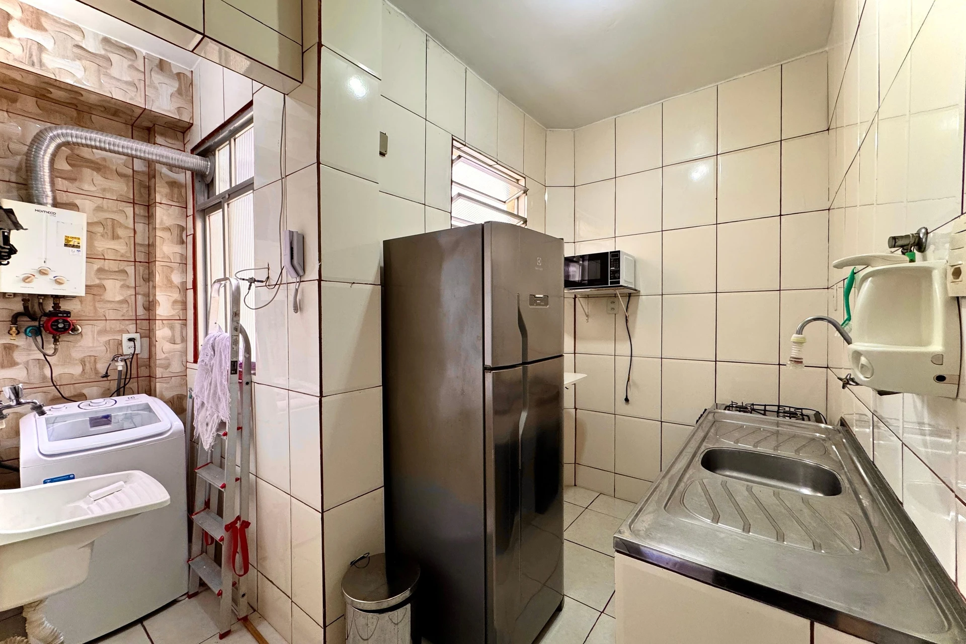 Furnished apartment, 60 m², with a washing machine — photo 4
