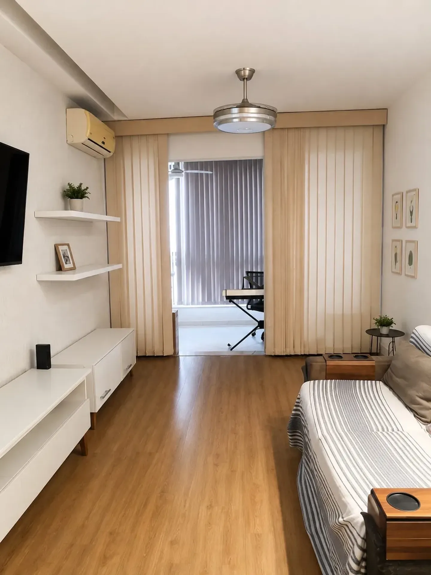 2-bedroom apartment with a washing machine in Rio de Janeiro