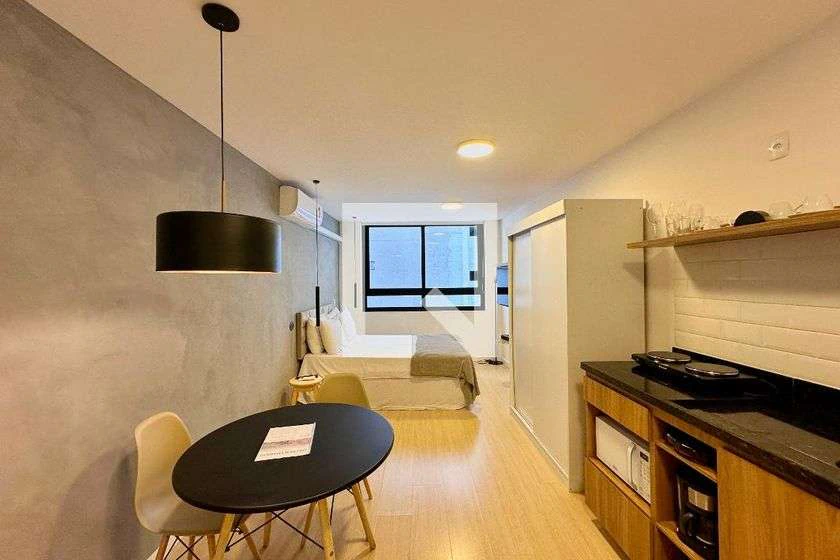 1-bedroom apartment with open-plan kitchen and 31 m² — photo 4