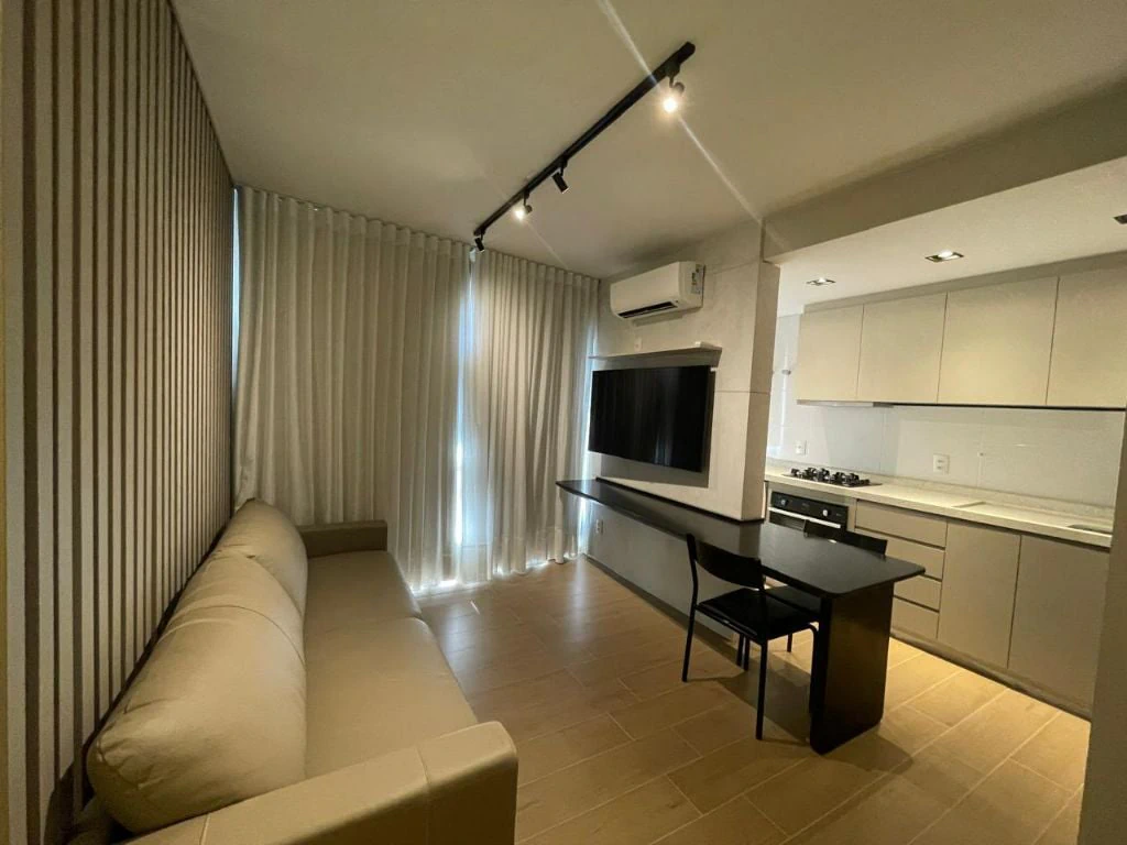 Furnished studio of 38 m² with 1 bedroom and 1 parking space — photo 16