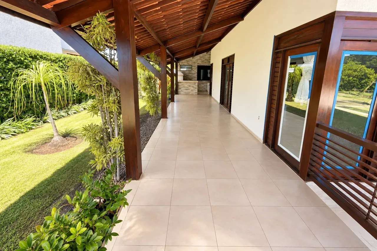 Casa de 340 m² com varanda gourmet e vista para a água — photo 7