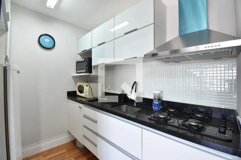 Home office in a one-bedroom apartment, 52 m²