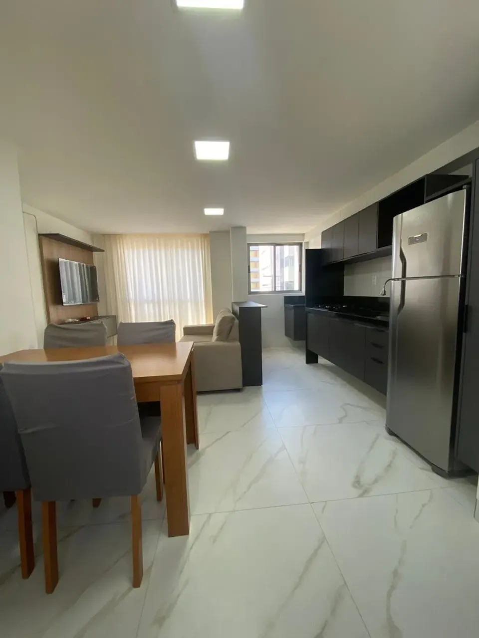 Furnished apartment, 50 m², with a washing machine
